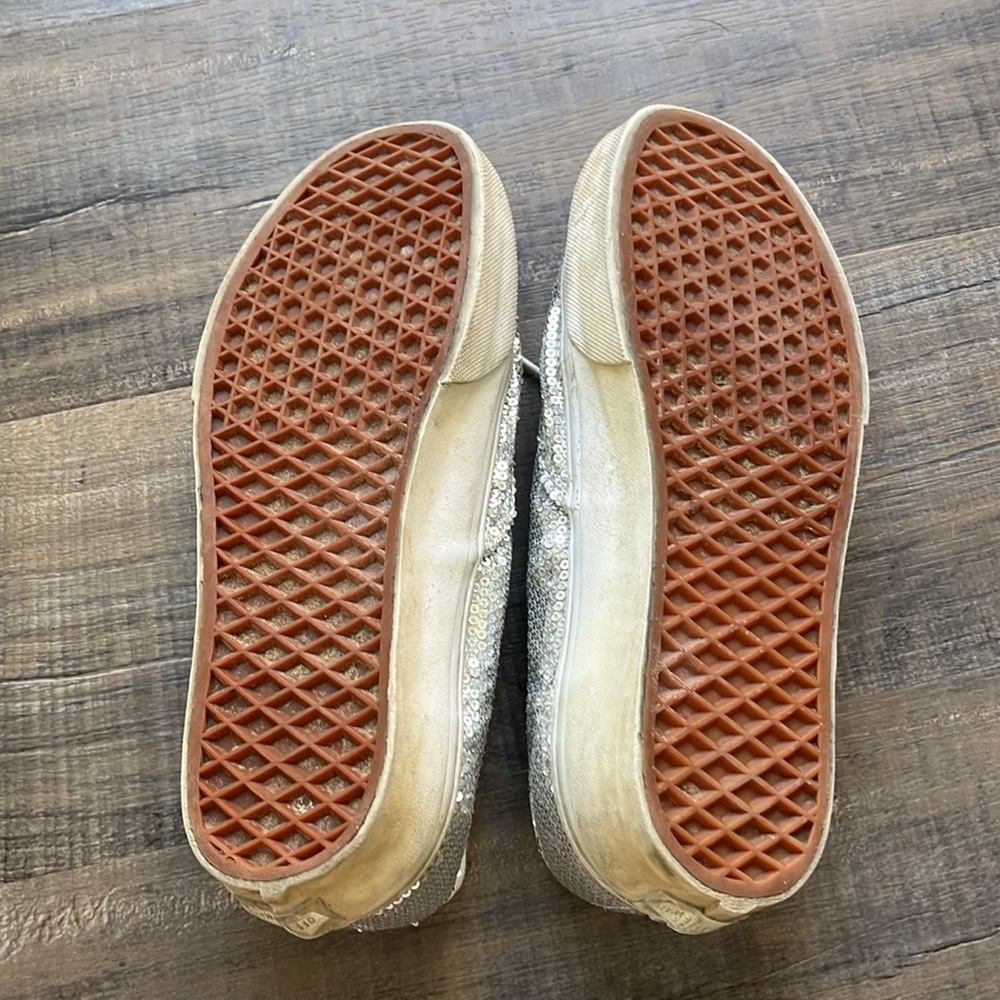 Silver sequence Vans - Picture 2 of 3